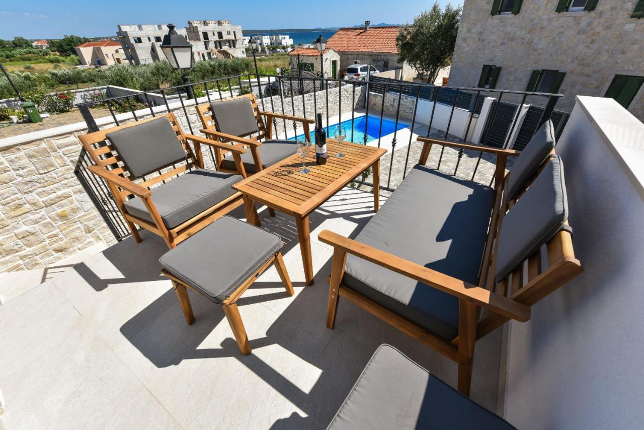 Villa Mediteran Zadarvillas Privlaka  Exteriör bild